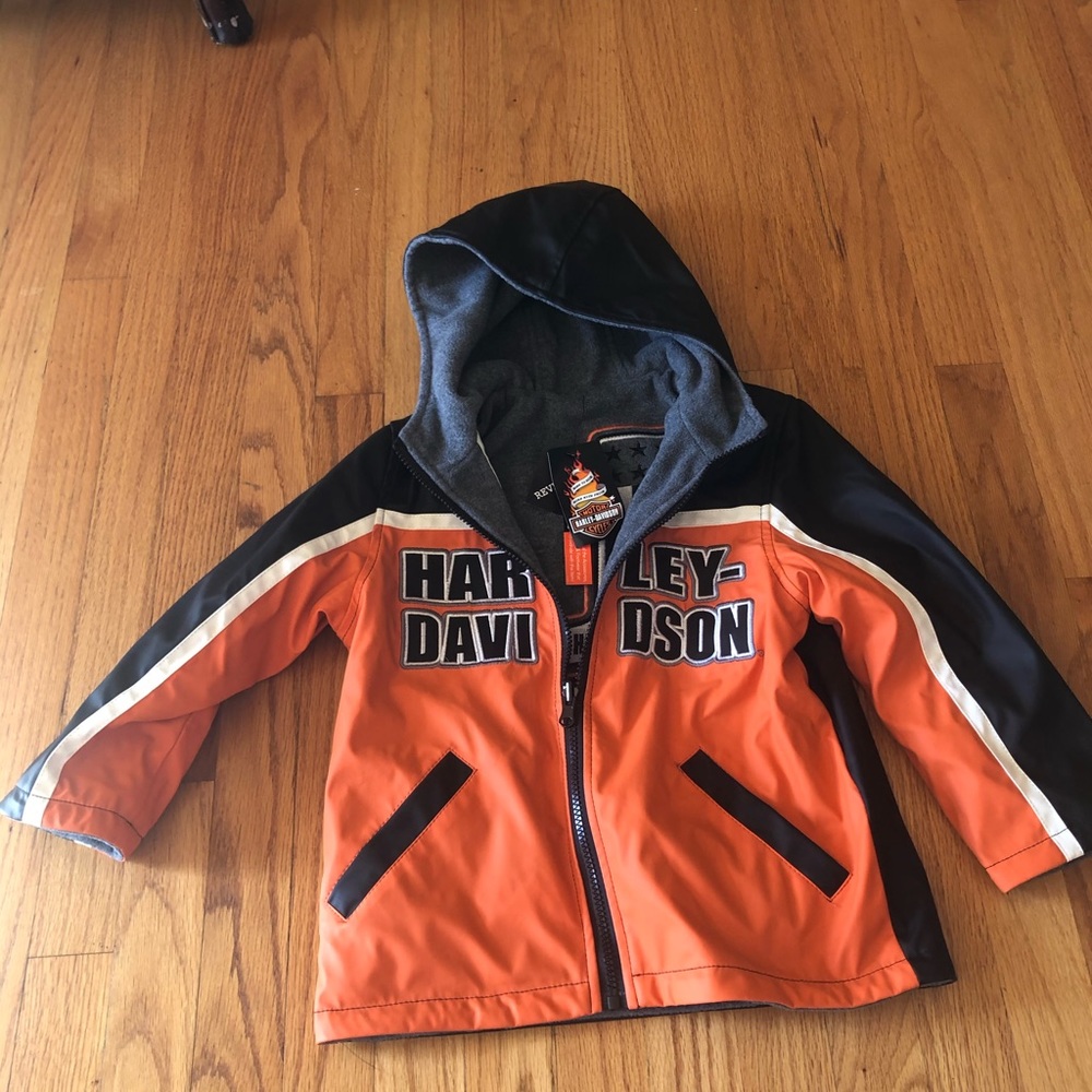 Harley-Davidson Big Boy’s reversible fleece jacket